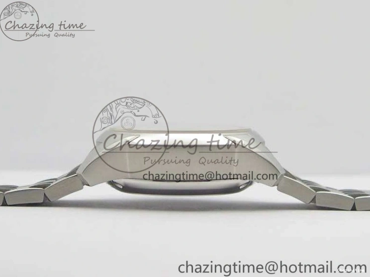 0403 HighQuality De Ville Chronograph SS OMF 1:1 Best Edition White Dial On SS Bracelet A 8151